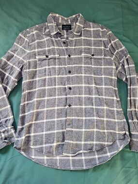 Lucky Brand Flannel Button Down Size Large